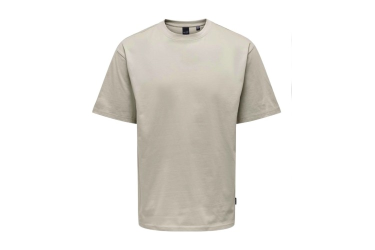 Only & Sons OnsFred Relaxed S/S T-Shirt - Silver Lining 