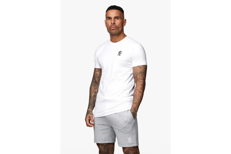 Gym King Fundamental Jersey T-Shirt - White