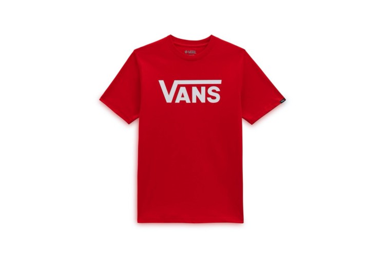Vans Boys Classic Logo T-Shirt - Vans Red